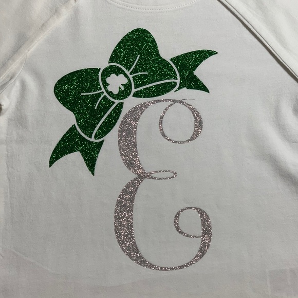 EUC Old Navy LS Tee Customize for St Patty’s Day - Picture 3 of 6